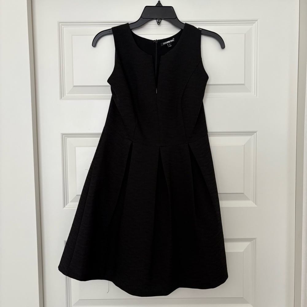 Gianni Bini Fit & Flare Black Dress